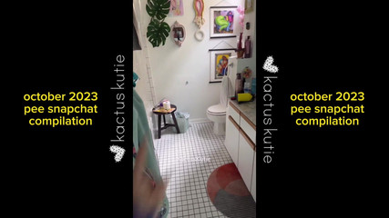 October 2023 Pee Compilation