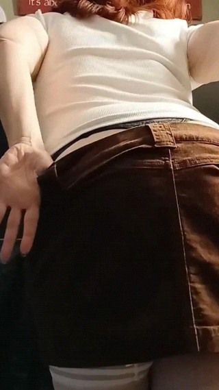 Sexy Little Secretary Masturbate with the Boss