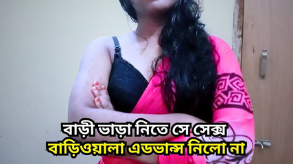 She Gave Me Advance Payment for Renting a House by Having Sex. I Fucked My Tenet with Big Cock