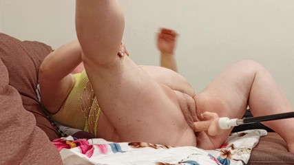 My Son-in-law Fucks Me in the Pussy with a Sex Machine