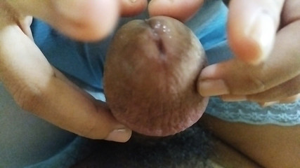 Lovely Massager Play with My Precum