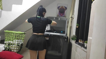 What a Delicious Ass My Stepsister Has I Want to Fuck Her