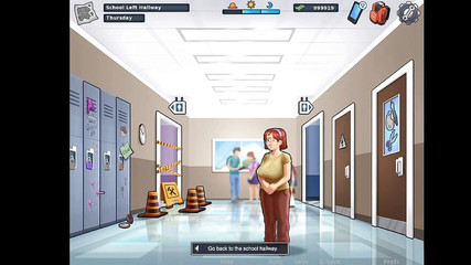 Summertime Saga Part 13 - He Cums All Over His Girlfriend's Massive Boobs