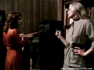 Two lesbians licking each other