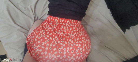 Sitting on My Neighbor's Face and He Fucked Me Hot in Doggystyle - Foxyxjohn