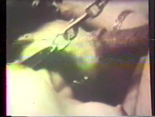 Bound skinny brunette enjoyed a black cock