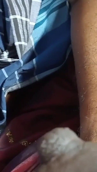 Tamil Stepmom Caught Stepson Jerking Cock She Offered on Cum Out Her Mouth and Pussy