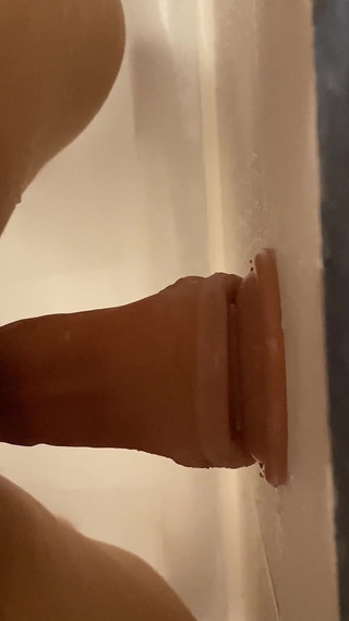 Riding My Dildo in the Bathtub Like a Dirty Girl
