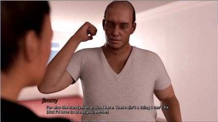 Inside Jennifer #1 - Mark and Jennifer took a bath together .....and got fucked ... Jennifer saw someone fucking in the bush.