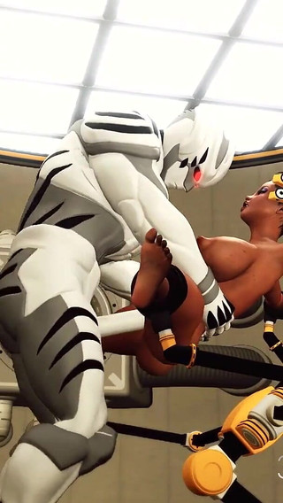 Extreme Sex in Restraints. Big Tits Beauty Likes to Be Fucked Hard