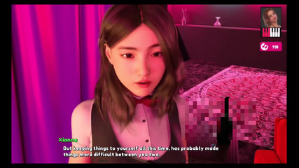 Melody #21: Melody went to dinner with Arnold and Xianne.