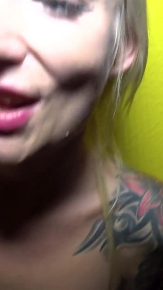 Cuckold Gloryhole - Ex-girlfriend Takes a Strangers Cum