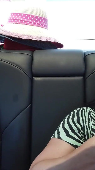 Lesbian Trio in the Car, with Mary Rider, Sweet Mery and Lidia