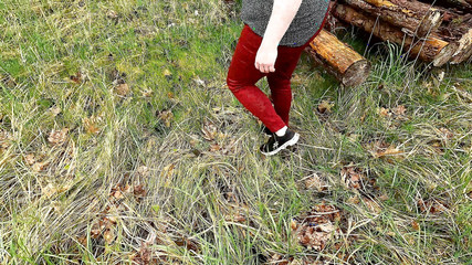 Just Banging the Pussy Hard in the Forest