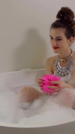 Washing Myself for Stepdaddy