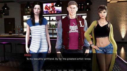 Bitch days of summer: slutty and nerdy girl into a night club-Ep3