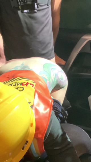 Construction Girl Creampied in the Car Pt1