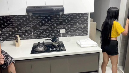 She Asks to Teach Her How to Cook While She Picks Her up.