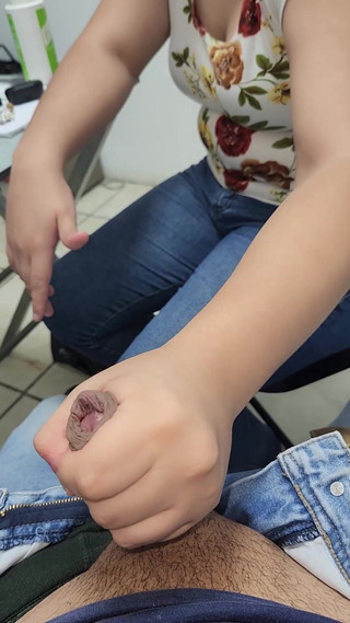 Cumming on a Big White Ass