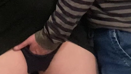 Horny Perv Fingering Girl Under Dress