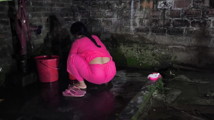 My Wife Was Taking a Bath