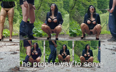 After Stepdaddy Filled up Your Dirty Mouth with His Clean Cum He Will Send You Right Back to Your Pussy Husband