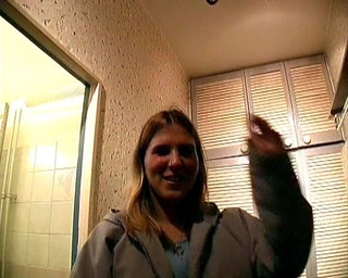 Superb German Babe Having Fun with Her Kitchen Tools