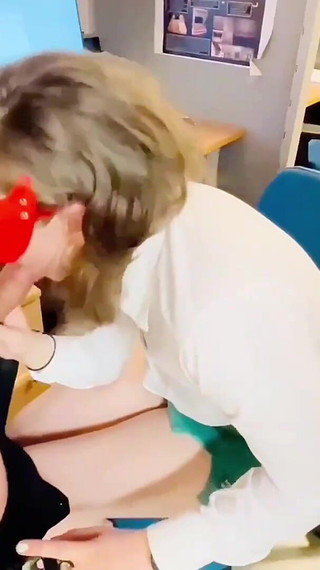 And Cum for Her, Secretary Swallows My Cum From Glass, Slutty Teenage Secretary, Cheating Wife Sucks