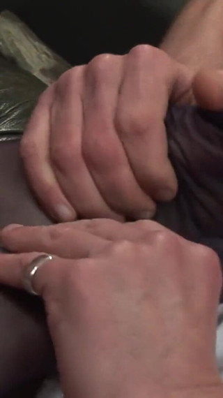 Horny MILF slut gets fucked in front of her husband's cuckold