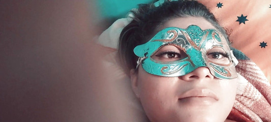 Stepsister Gets Her Dose of Chocolate on Her Beautiful Tits Again