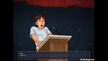 Summertime Saga Anon Gets His Dick Cummed by Her Teacher