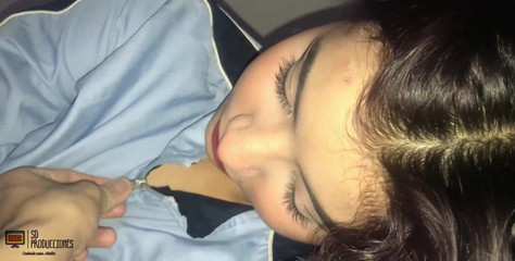 I'm Very Horny and I Fuck My Stepsister's Rich Pussy and I Cum in Her Mouth -pov