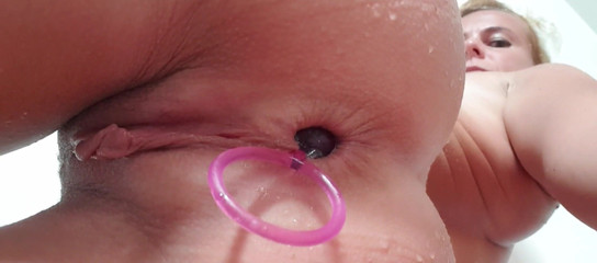 Anal Beads in My Little Booty