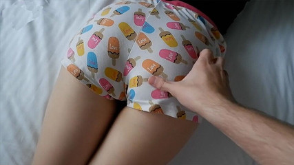 Massaged Stepsister's Ass and Fucked Her Hard - Anny Walker