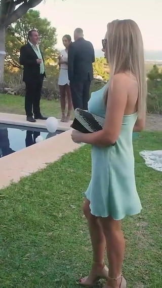 Screwing Cheating GF Leya Desantis the Filthy Redhead Waitress