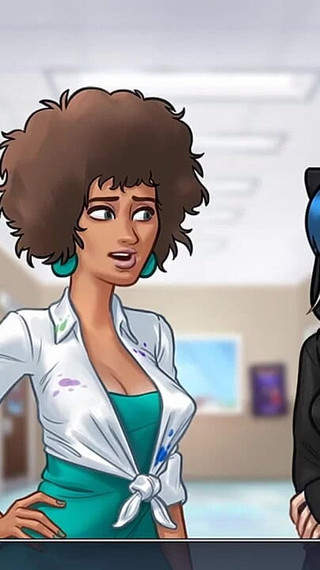 Summertime Saga Reworked - 13 Underneath the Lab Coat by Misskitty2k