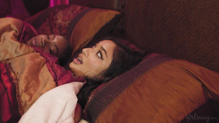 Girlsway - Violet Starr Cheats with Skye Blue in Steamy Interracial Lesbian Fling