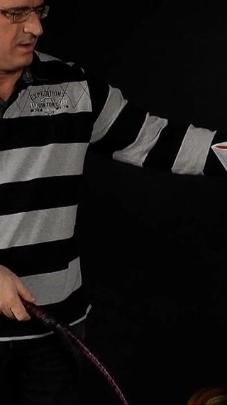 Blacky Takes the Pain with a Smile - Casting Day