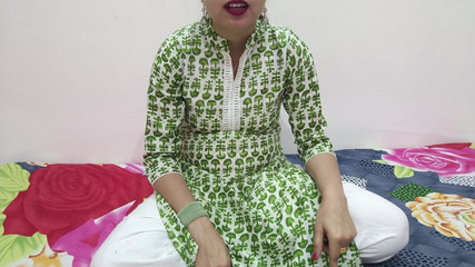 Desi Dirty Bhabhi Wants Big Cock of Her Sick Devar