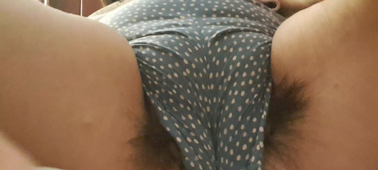 With Shorts Showing Her Pussy