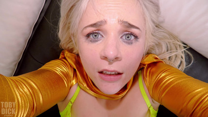 New Anal Teen Ellie Shou First A2M Asshole Plundered Dirty Little Slut Fucks Cum from Ass to Eat