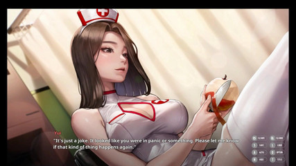 Secret Pie - 2 Riding Her Dildo on a Hospital Bed by Foxie2k