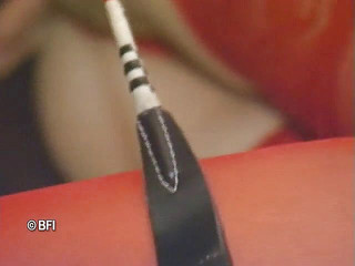 Brunette chick gets punished on her hairy pussy