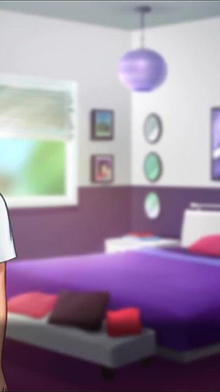 Sexy Roommate Jenny Getting Nude Showing Her Huge Boobs, Huge Tits Slut Teasing - Summertime Saga 09